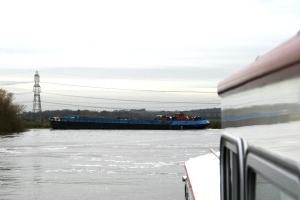 River Star rounds the bend ahead